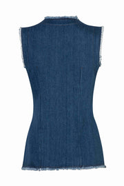 Denim Vest/Top