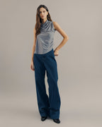 Top Elisa Gris
