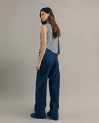 Top Elisa Gris