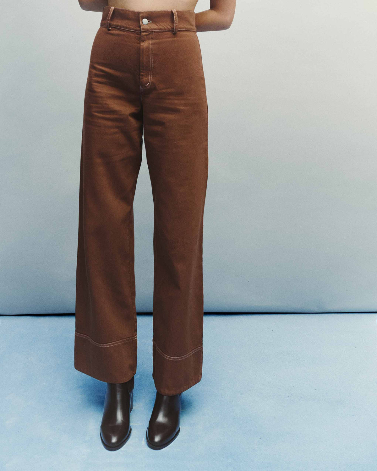 Tailored Jeans Terracota