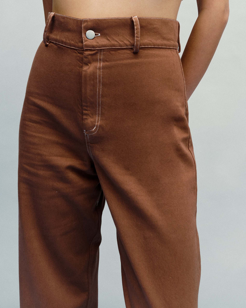 Tailored Jeans Terracota