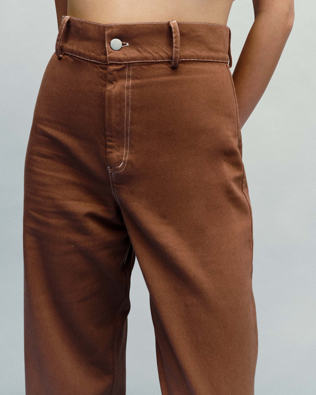 Tailored Jeans Terracota