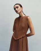 Vestido Clemencia Terracota