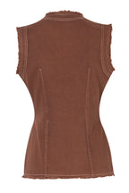 Vest Top Terracota