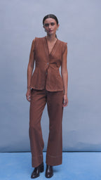 Tailored Jeans Terracota
